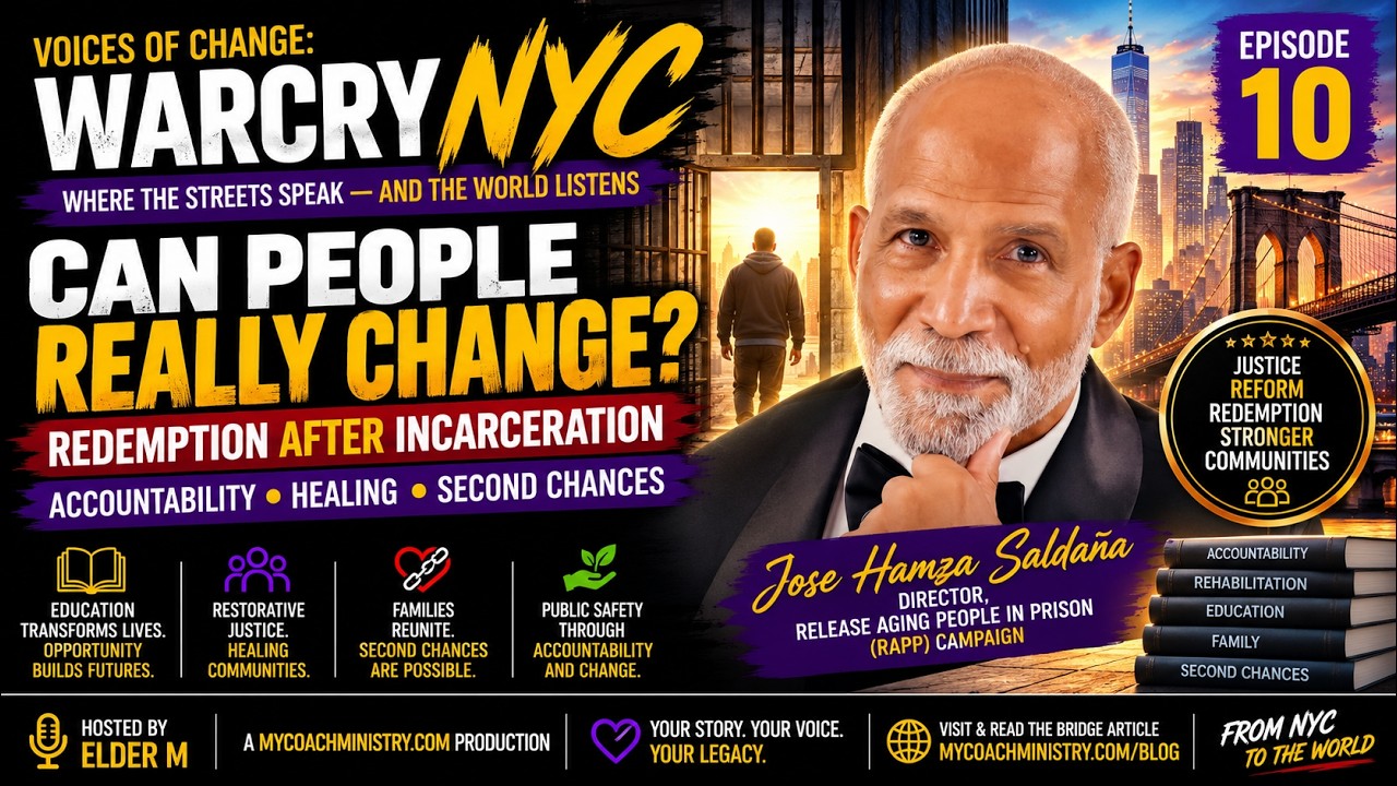 Redemption After Incarceration | Jose Hamza Saldaña | Voices of Change: WarCry NYC Ep 10