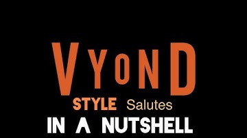 Vyond Style Salute In A Nutshell