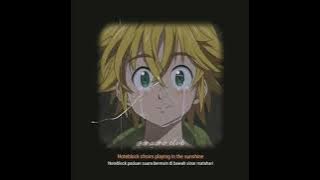 Story Wa Anime || Sad Video Meliodas Nanatsu no Taizai 30 seconds || Fallen Kingdom #shorts