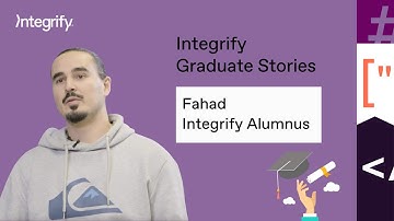 Integrify Graduate Stories - Fahad