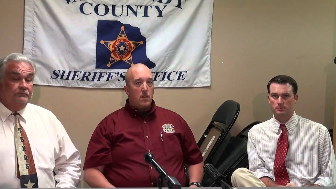 Double Homicide in Van Zandt County Press Conference YouTube