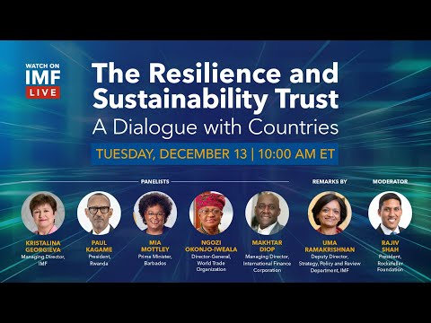 The resilience and sustainability trust - a dialogue with countries