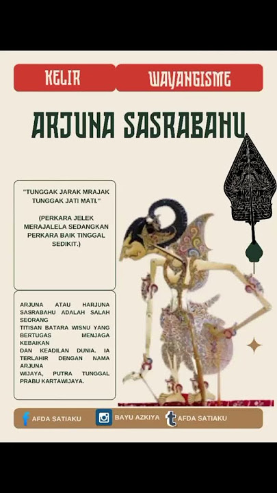 Arjuna sasrabahu #wayangkulit #viralvideo #wayangkulitindonesia#wayang #budayajawa#senijawi #seniman