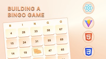 Building a Bingo Game using ReactJS, HTML, and CSS