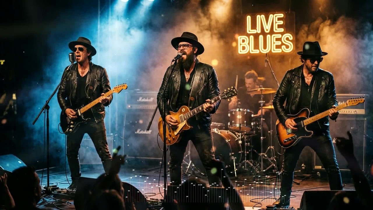 Eric Clapton, Led Zeppelin, Jimi Hendrix – Classic Blues Rock Hits