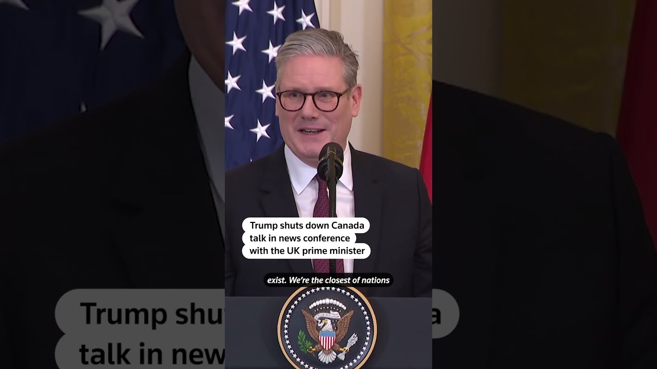 Trump Shuts Down Canada Talk In News Conference With Starmer REUTERS