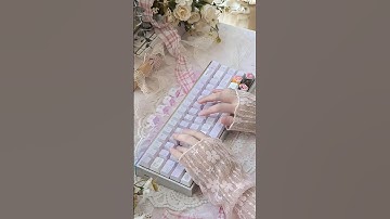 What a lovely cat claw.#mechanicalkeyboard #keycap #keyboard #aesthetic #digital#fyp #typewriter