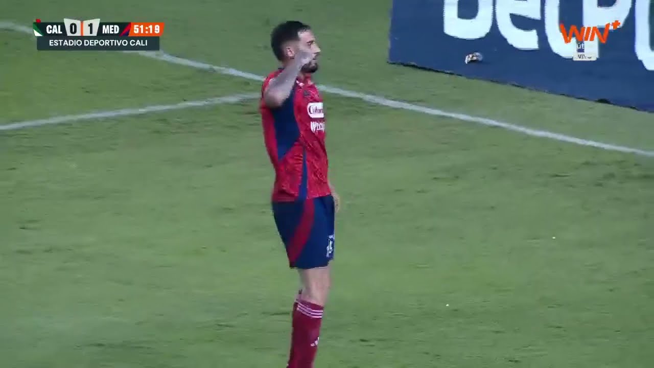 ¡SEGUNDO GOL DE MEDELLÍN! Francisco Fydriszewski anota el 2-0 ante Cali. 