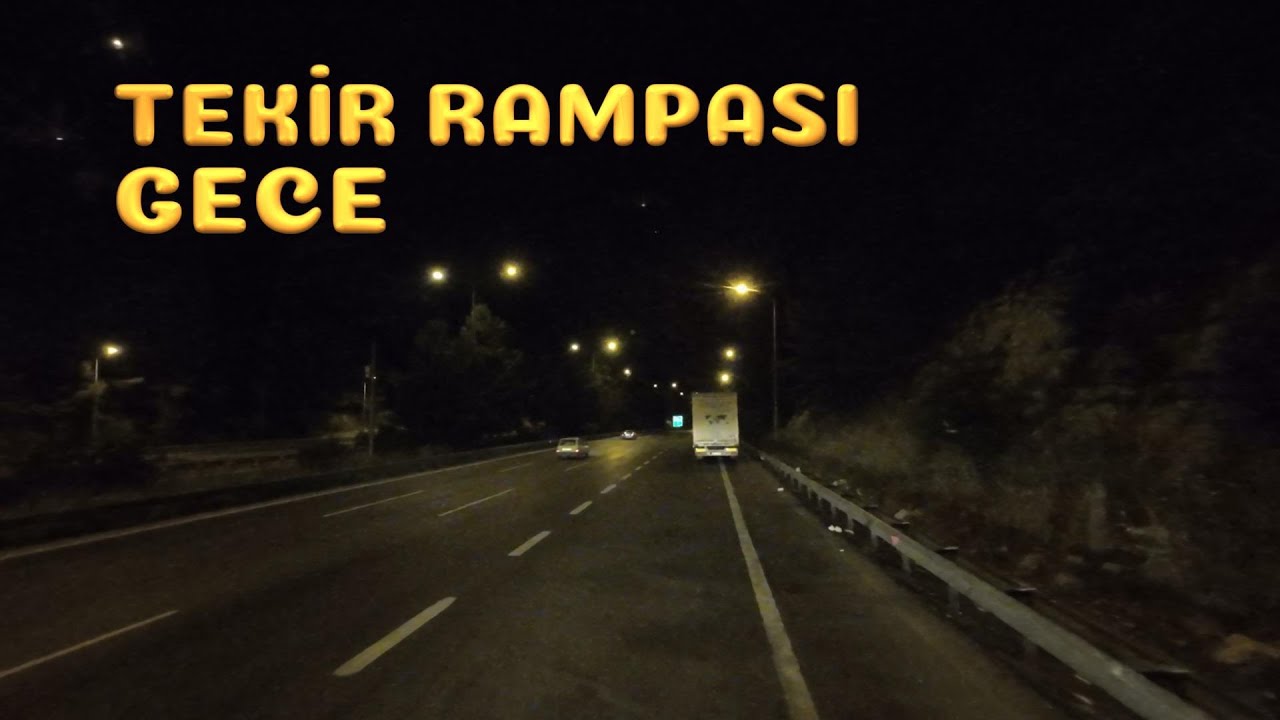 Gece Tekir Rampası Kantardan Başlıyor