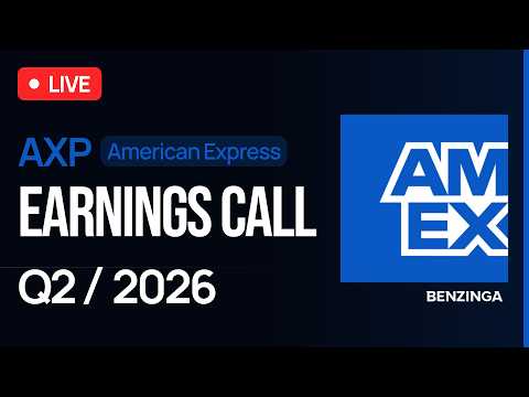 American Express Q2 FY26 Earnings Call | $AXP | 🔴 WATCH LIVE