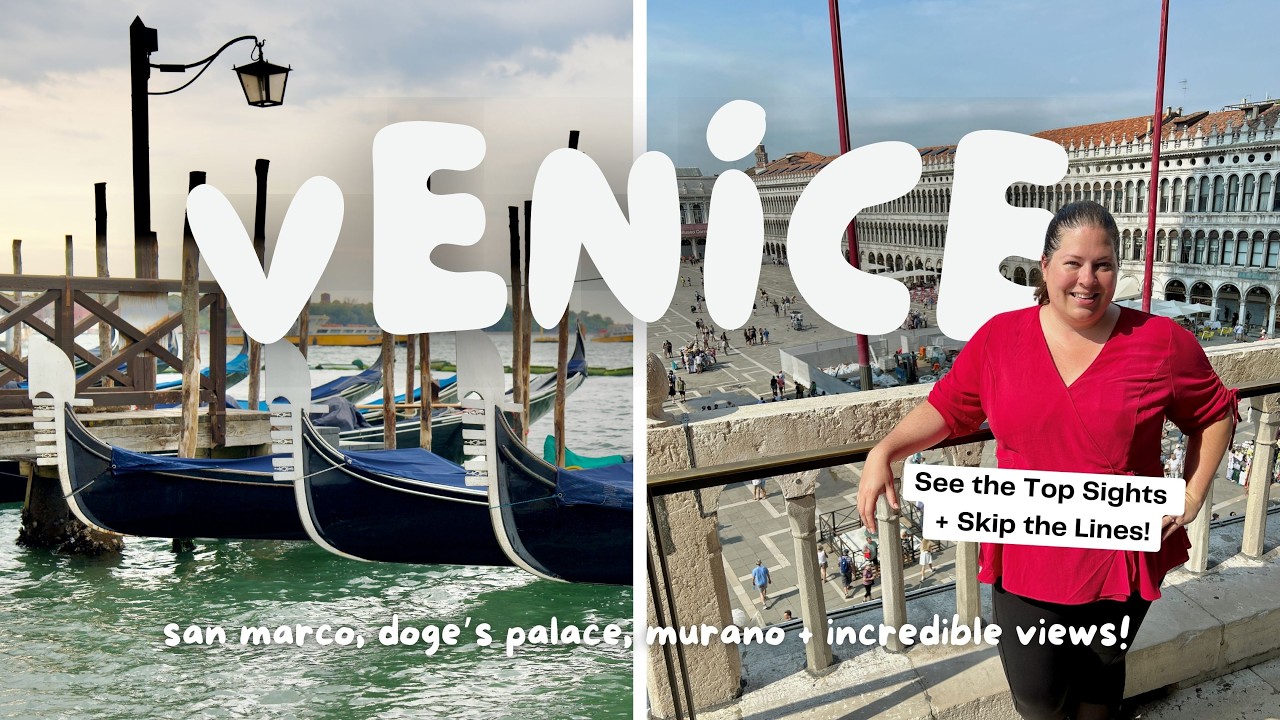 THE BEST OF VENICE in TWO DAYS! (Must See Sights, St Mark's Basilica + Best Views in Venice!)