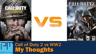 Thoughts about CoD WW2 with CoD2 gameplay