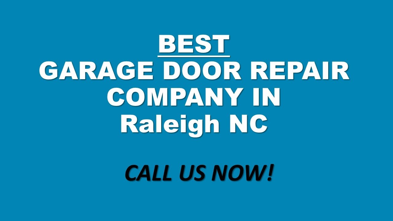 Call 919 372 3977 Best Rated Emergency Garage Door Repair Company Raleigh Nc