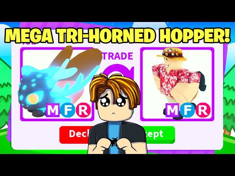 TRADING MEGA TRI-HORNED TREEHOPPER (Roblox)
