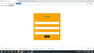 Registration Form Implementation with HTML designing and PHP code - part 2 Insert in Mysql using PHP