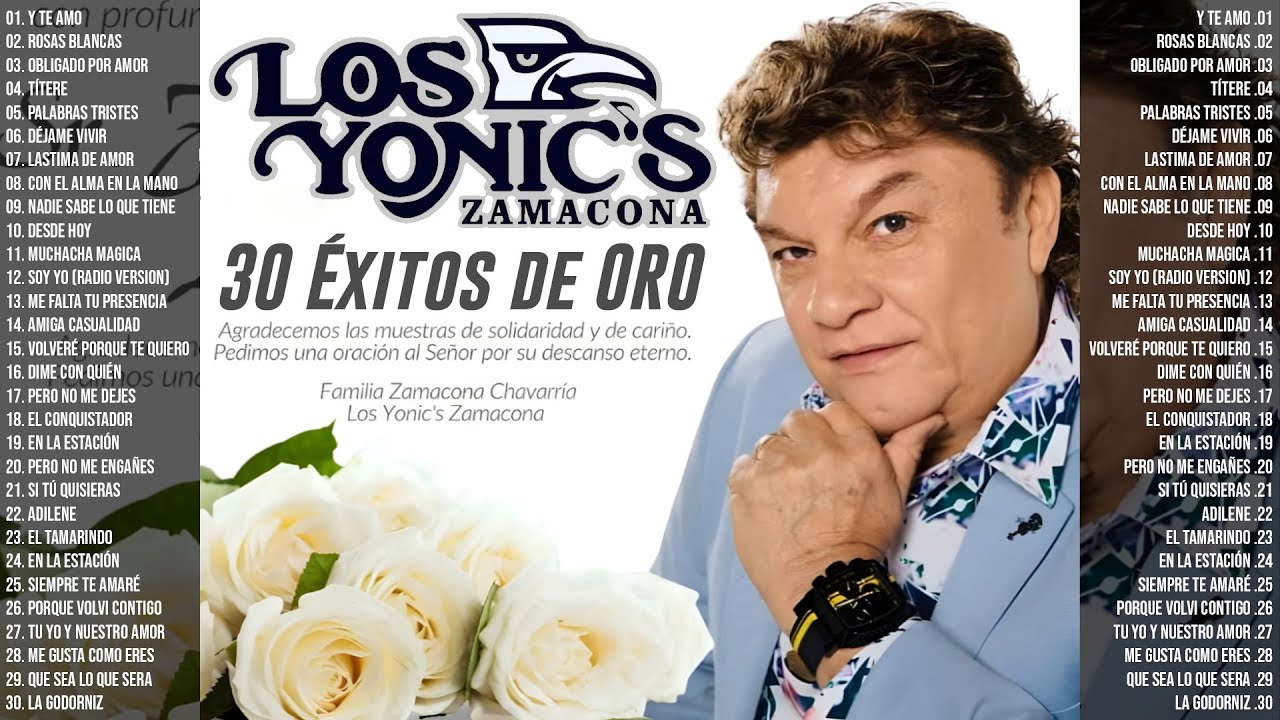 Los Yonic's Grandes Éxitos 💕 Los Yonics 30 Super Éxitos Románticas Inolvidables MIX 💕 1980s Music