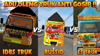 NEW COY !! || ADU OLENG TRUK ANTI GOSIP DI 3 GAME YANG BERBEDA||BUSSID||IDBS TRUK||ES TRUK screenshot 5