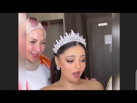 رد فعل عرايسى الحلوين بعد الميكب واسنانى اللى باينه كلها