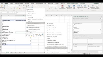 Сводные таблицы 12 Дополнительные вычисления часть 3