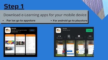 How to use moodle mobile app