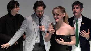 Ghostbusters Frozen Empire Paris premiere - Paul Rudd, Mckenna Grace, Finn Wolfhard (19/3/2024)