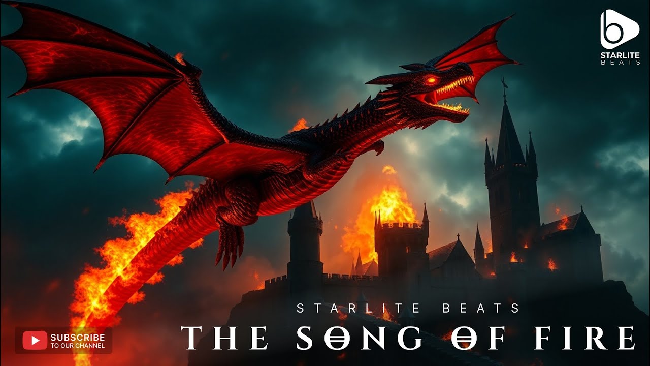 Epic Game of Thrones Type Beat 2025 (Instrumental)  - "The Song of Fire" | Starlite Beats