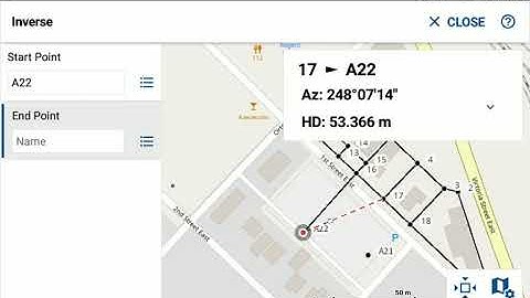 FieldGenius for Android 1.6 - Point Line options