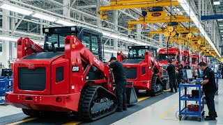 How Bobcat Produces Compact Track Loaders | Inside the North American Equipment Plant (Full Process)