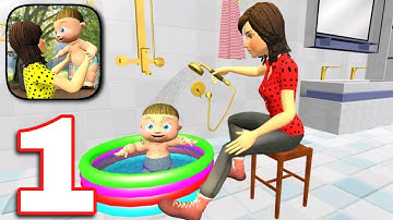 New Virtual Mother Life Simulator- Baby Care Full Gameplay Walkthrough || Level 1 to 7 ||
