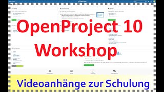 OpenProject 10 Workshop  Projektkonfiguration   Arbeitspaket Typen