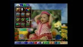 Footage of 'Mario no Photopi' on the Nintendo 64DD