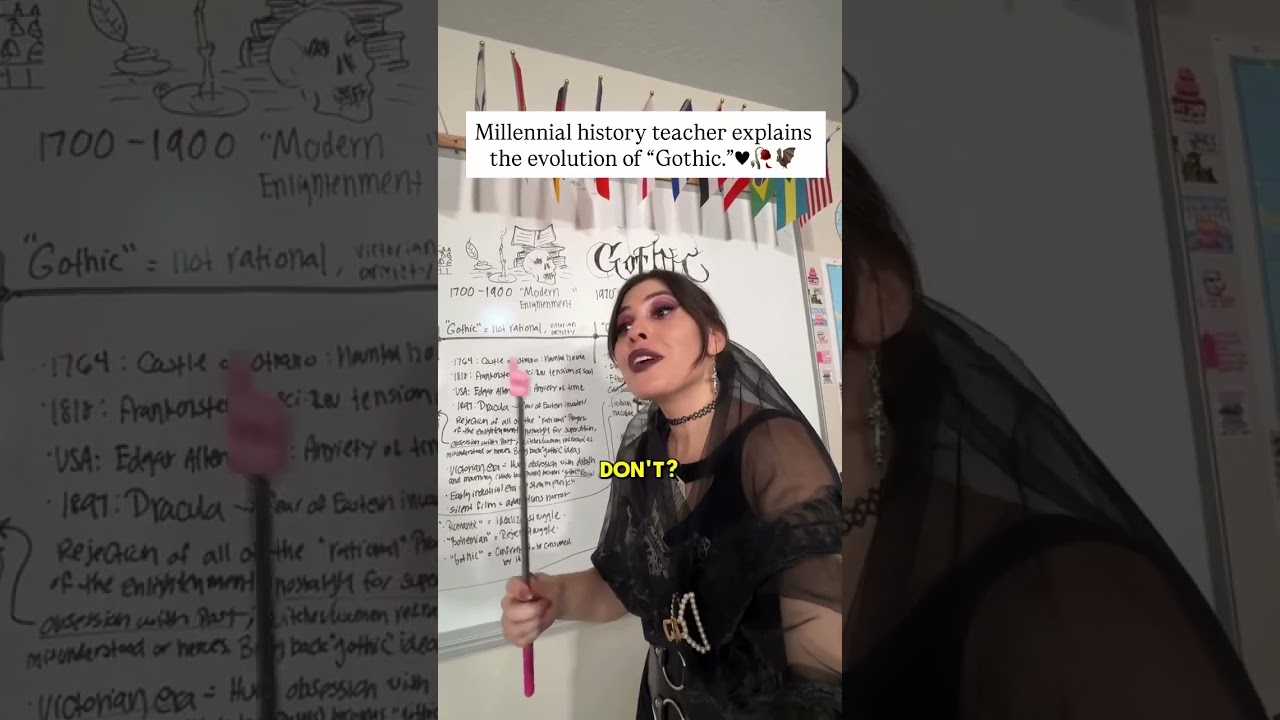 What does it mean to be “Gothic?” Credit (IG): @laurencella auf YouTube ansehen What does it mean to be “Gothic?” Credit (IG): @laurencella auf YouTube ansehen
