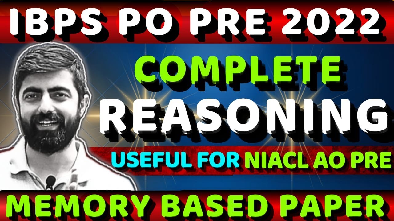 IBPS PO PRE 2023 Memory Based Paper || By Dhruva Sir || Preparation से ...
