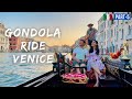 Ep5 Riding Gondola Boat in Venice| Sunset Best Time To Enjoy Gondola In Venice| Italy Travel Vlog