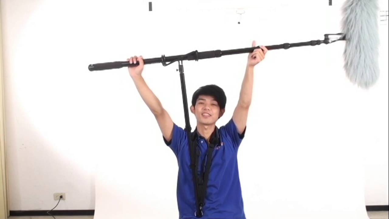 BOOM桿手的好夥伴!!麥克風桿支撐架，BOOM桿輕鬆拿喔!