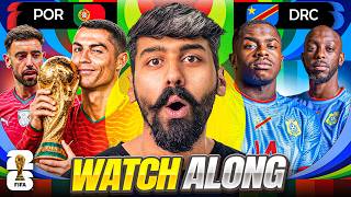 PORTUGAL VS DR CONGO FIFA WORLD CUP 2026 LIVE MATCH REACTION !!