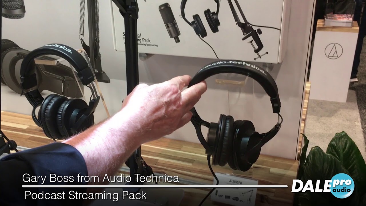 Dale Pro Audio - Audio-Technica Streamer/Podcaster Packs at NAB 2019