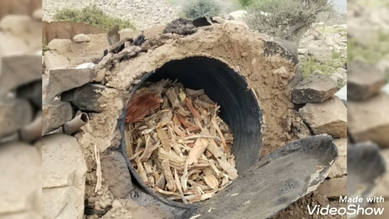 مراحل كيفه عمل ماده @القطران (للابل)