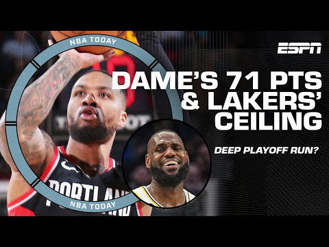 Dame time‼ lillard's 71-pt flurry & lakers can beat the nuggets & grizzlies!? | nba today