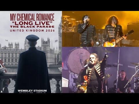 My Chemical Romance ‘Long Live The Black Parade’ tour 2026 to hit UK and more!