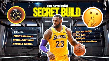 99.9% OF NBA 2K PLAYERS DON’T KNOW ABOUT THIS SECRET BUILD! #nba2k20 #rarebuild