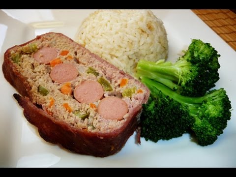 Pastel de Carne Envuelto en Tocino - YouTube