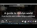 Dandys world guide! *Cant give link*
