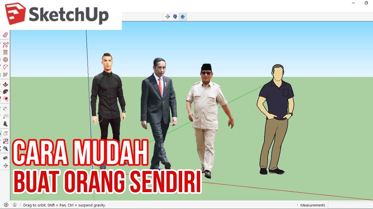 Cara Menambahkan Orang Di Sketchup Texture - IMAGESEE