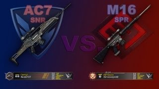 Гайд по оружию Warface!! Часть 4: AC7 SNR и M16 Custom!