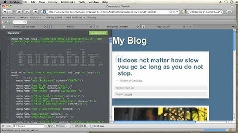 How to Get Music on Your Tumblr Page That Is Not Streampad : CSS Tips & More