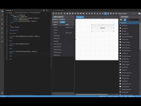 TMS Web Core for VS Code (XIII) Events