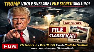 Trump vuole svelare i file segreti sugli UFO???