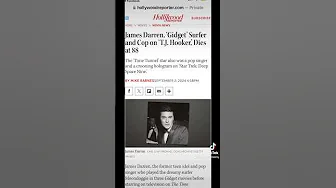 James Darren DIES at 88: Tribute to Vic Fontaine #deepspacenine #vicfontaine #inmemoriam #fypシ゚viral thumbnail