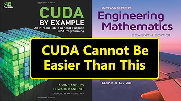 057- (SETUP) OpenGL CUDA 3 - The Best of Both Worlds, CUDA by Example, Suppress CUDA Warning